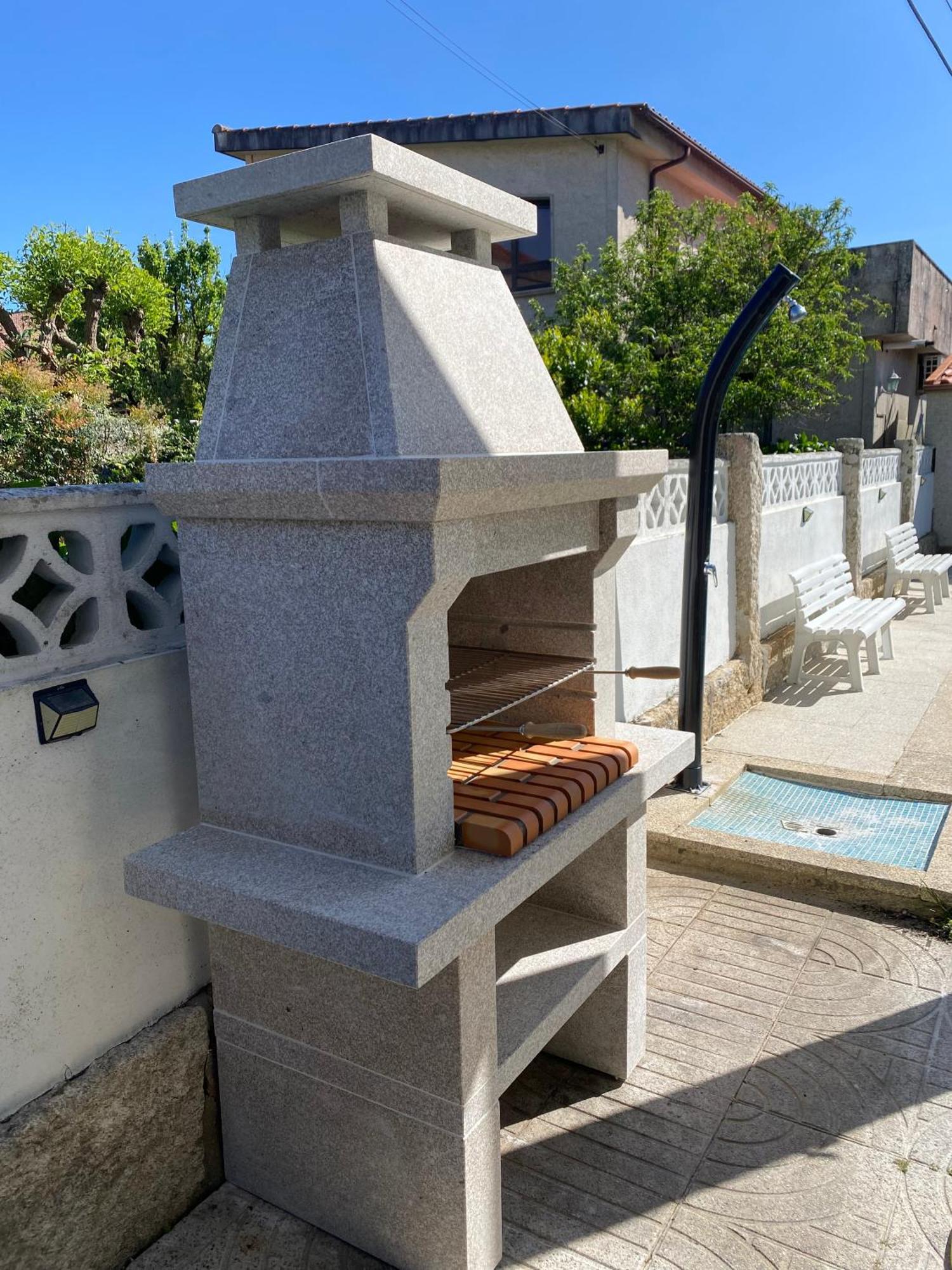 Casa Con Piscina Cerca De La Playa Vila Baiona Exterior foto
